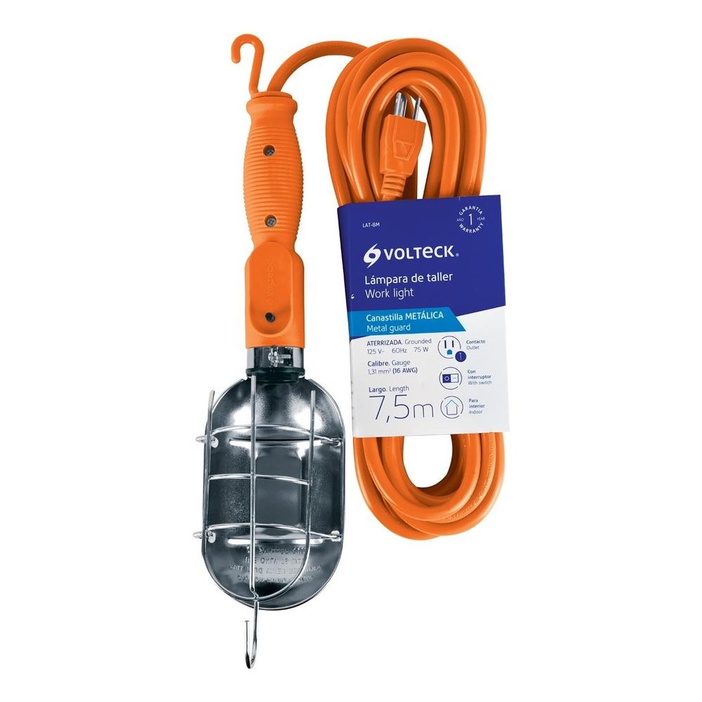 Foto 3 pulgar | Lámpara De Taller Metálica 7.5 M Volteck Lat-8m