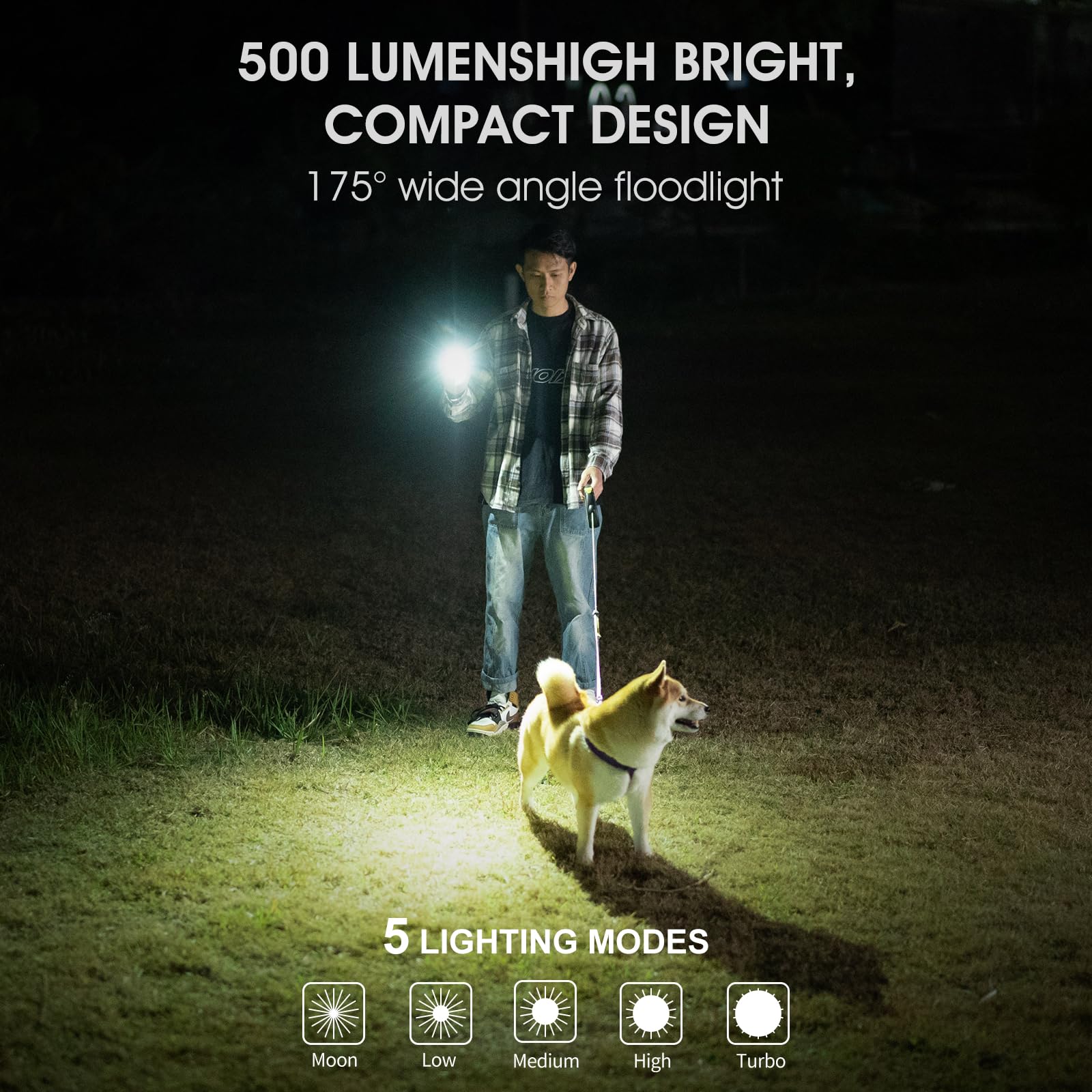 Foto 7 pulgar | Linterna Wuben G2 Led 500 Lúmenes Recargable Azul - Venta Internacional.