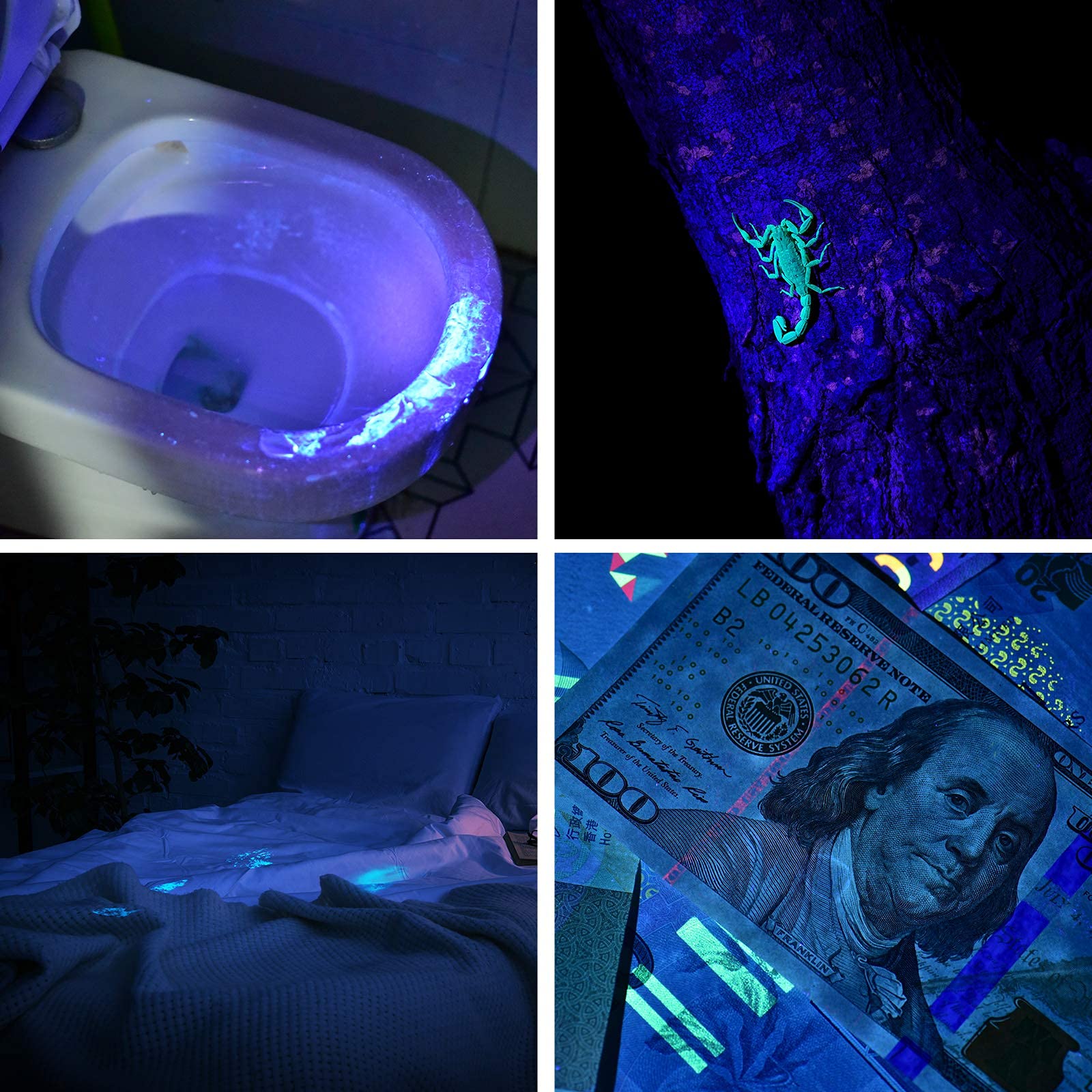 Foto 8 pulgar | Linterna Uv Con Bolígrafo Wuben E19  365 Nm  Detector De Luz Negra Ip68 - Venta Internacional.
