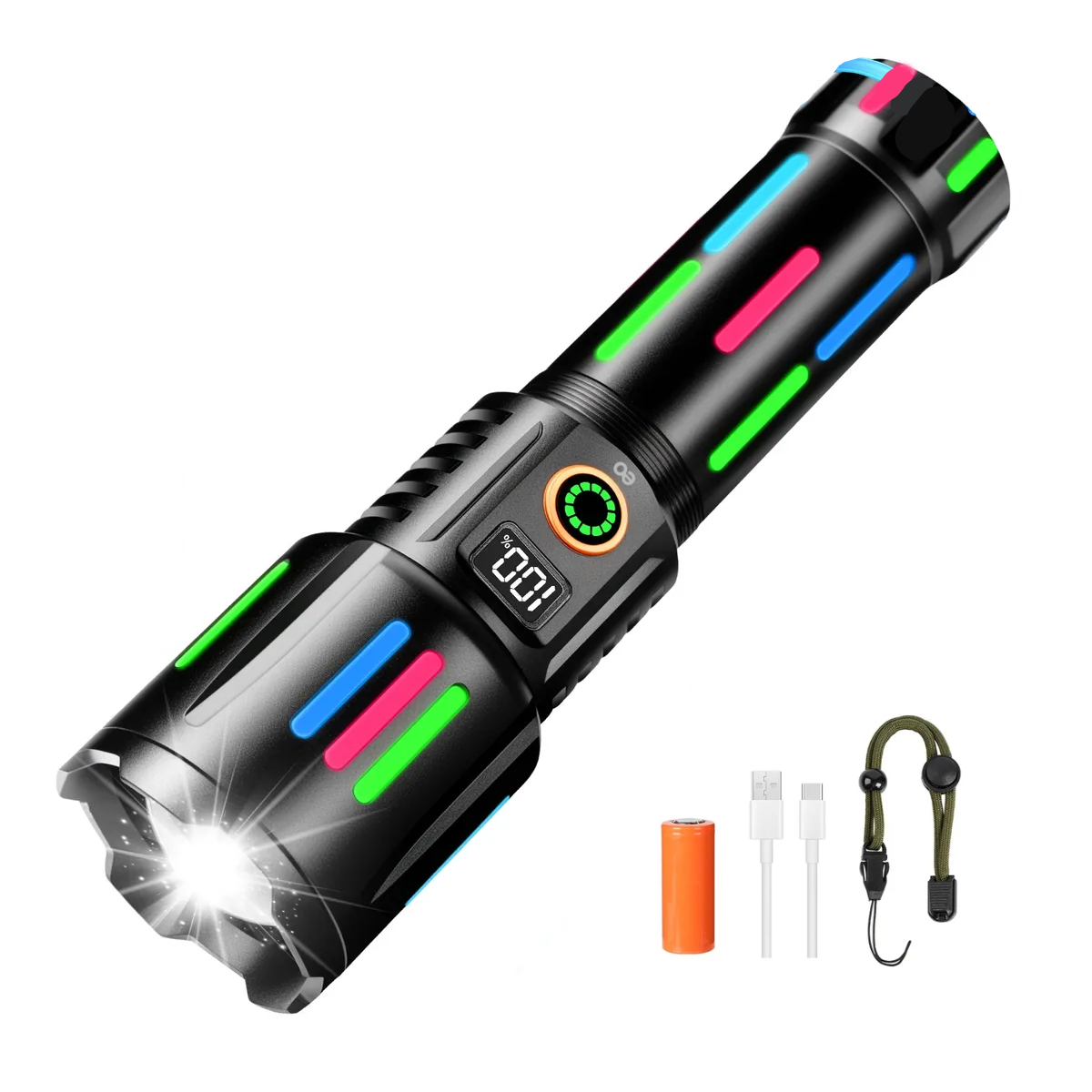 Lámpara Recargable Eo Safe Imports Esi-20151 Negro