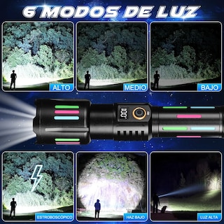 Foto 3 | Lámpara Recargable Eo Safe Imports Esi-20151 Negro