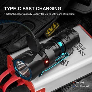 Foto 5 | Linterna Wuben T4 Táctica Recargable 850 LM IP68