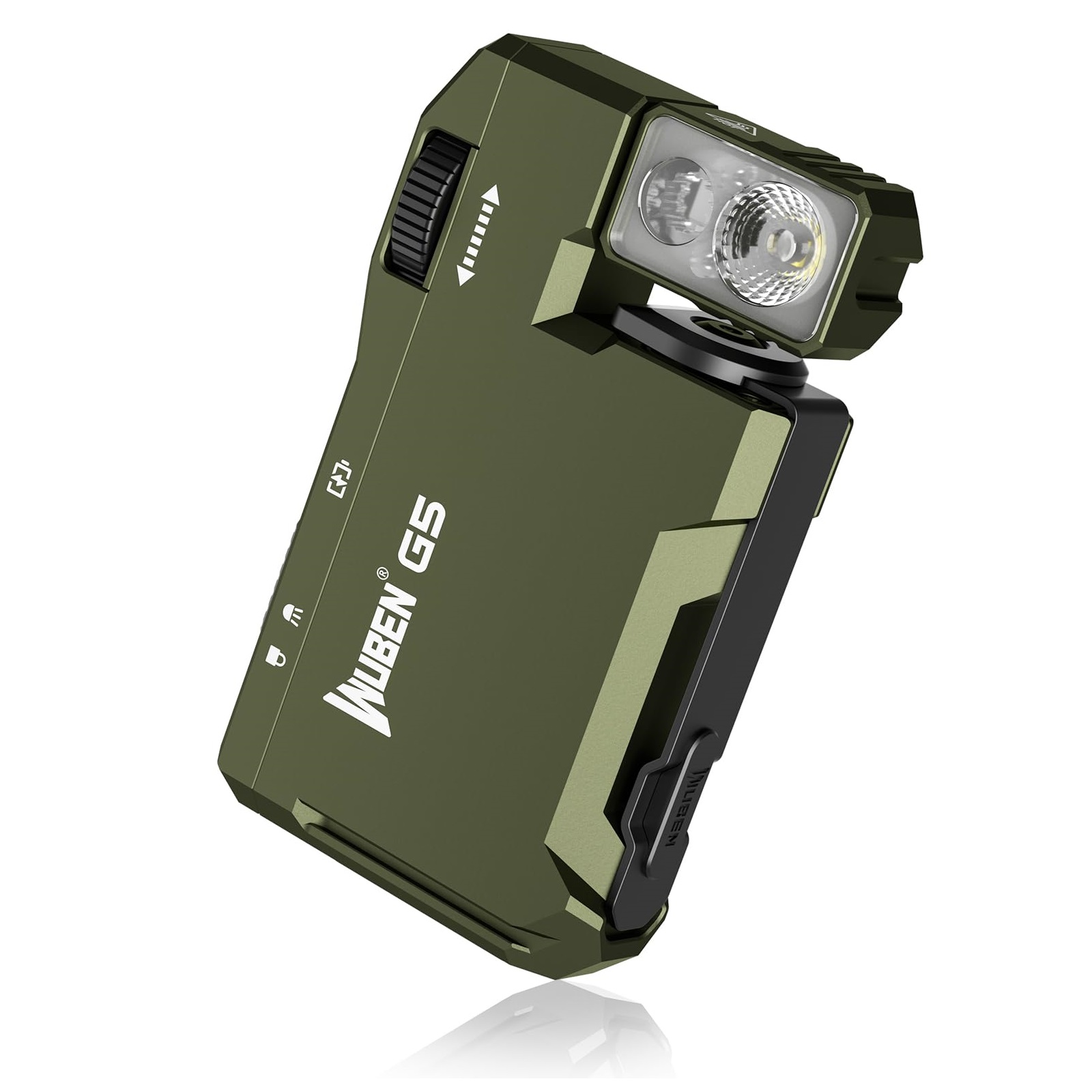 Foto 2 pulgar | Linterna Wuben G5 Recargable EDC 400 Lúmenes IP68 Verde