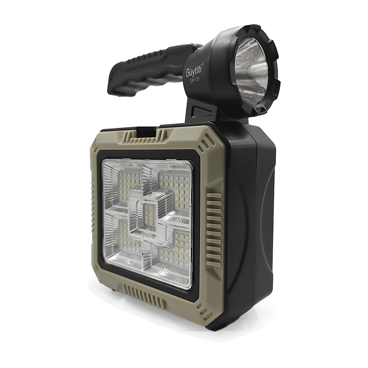 Linterna Led Portátil Eléctrica Con Panel Solar  Beautifull Home Incluye  Set De Herramientas $699