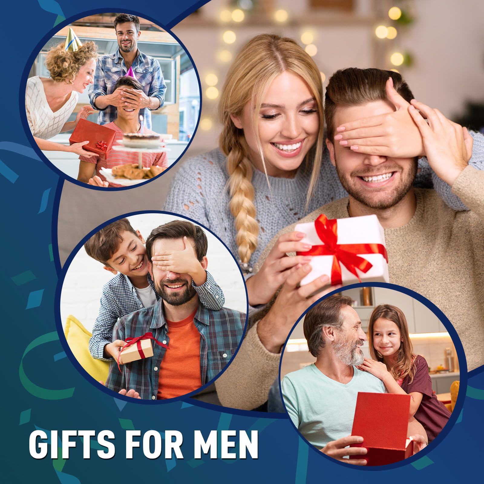 Foto 7 pulgar | Guantes De Linterna Biib Recargables Para Hombre Papá Abuelo - Venta Internacional.