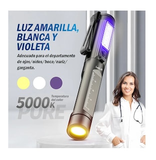 Foto 2 | Lámpara Médica Portátil Recargable Para Diagnóstico 3colores