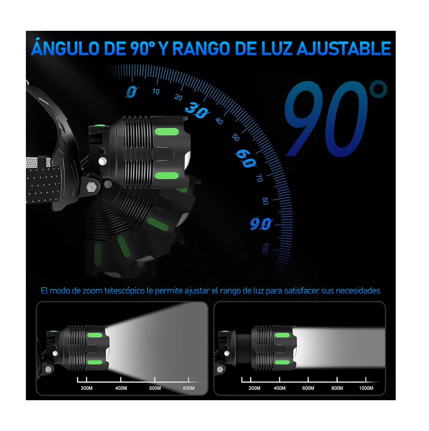 Foto 5 | Lampara Led Recargable 100000 Lumen