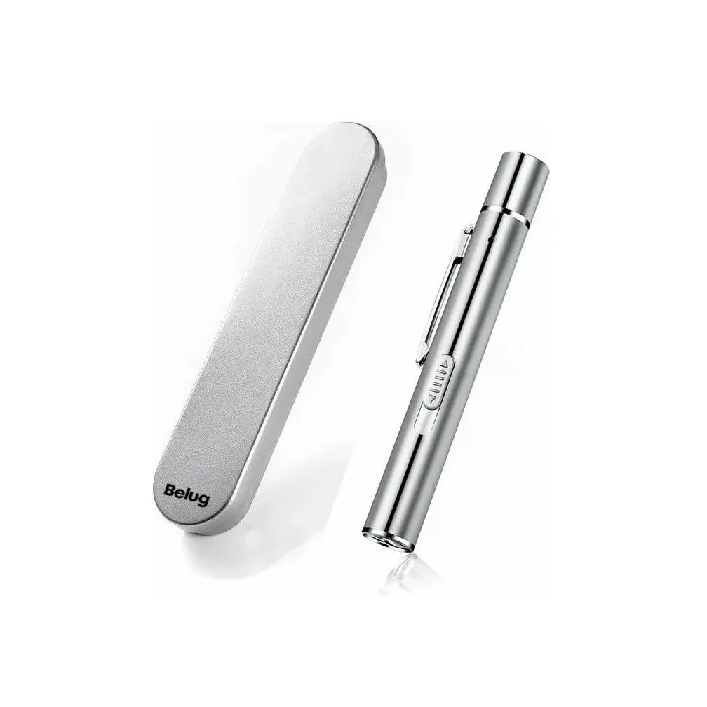 Foto 4 pulgar | Lampara De Diagnóstico Recargable Con Estuche Metálico Plata