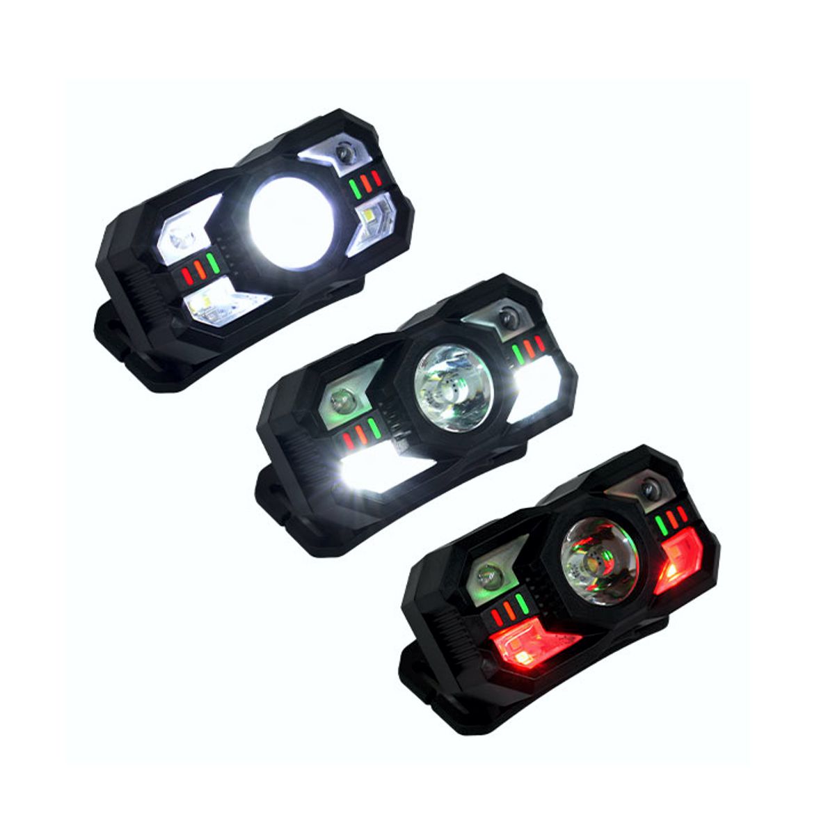 Foto 3 | Lampara Linterna Tipo Minero Led Sensor De Mano Ajustable 45° Recargable