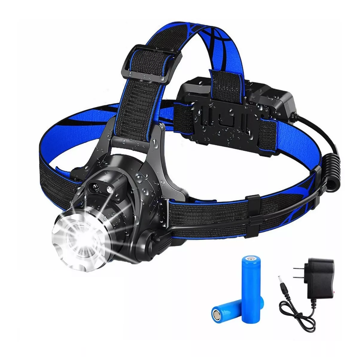 Lámpara Cabeza Minera LED Eo Safe Imports Esi-5356 Recargable por USB con Sensor