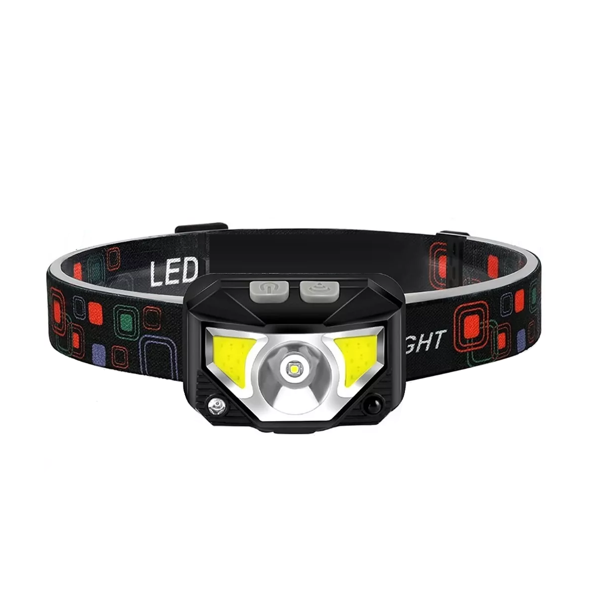 Lámpara Led de Cabeza Eo Safe Imports ESI-6811 color Negro