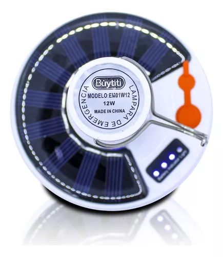 Foto 4 pulgar | Lampara de Emergencia Buytiti LED con Celda Solar