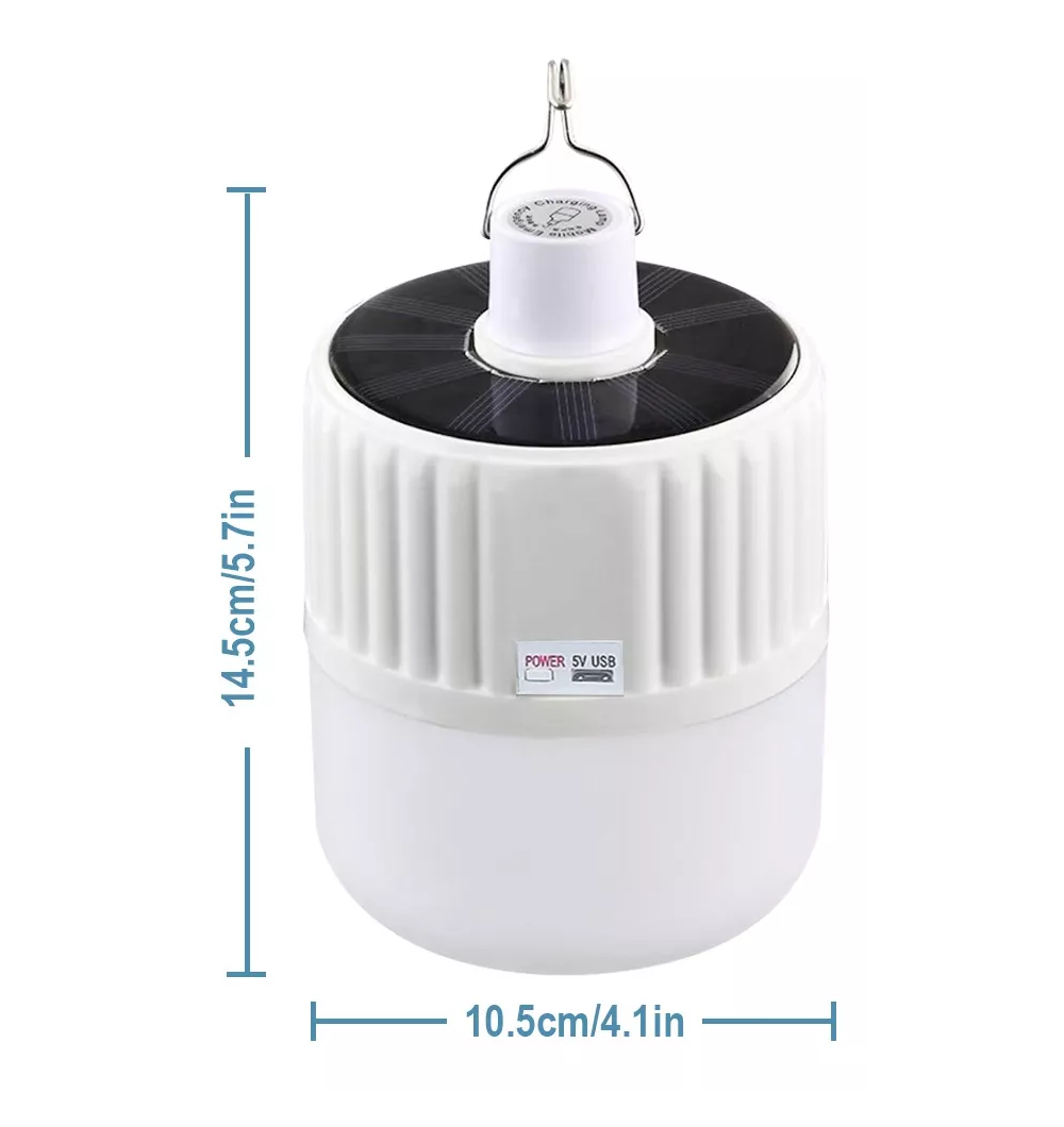 Foto 5 pulgar | Lámpara de Emergencia Belug Blanca 120w Portátil Recargable