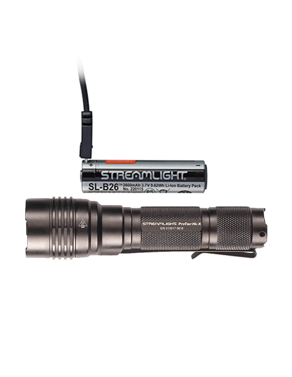 Lampara Protac Hl-x Con Usb Marca Streamlight 88085 Negra