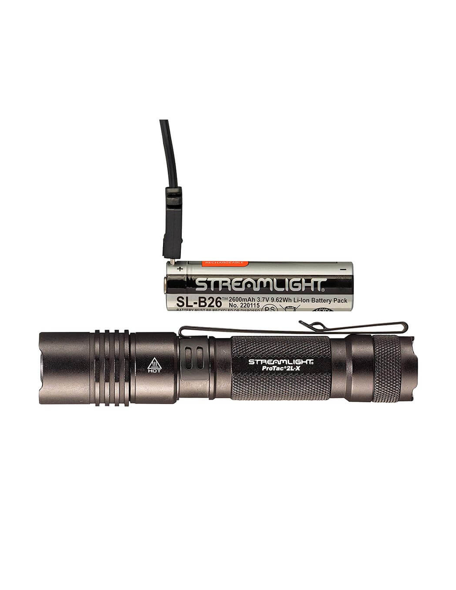 Lampara Protac 2l-x Con Usb Marca Streamlight 88083 Negra