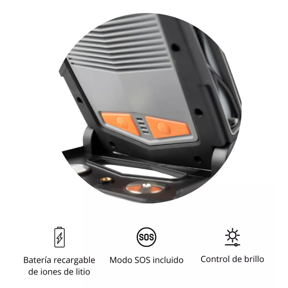 Foto 5 pulgar | Lámpara de Trabajo Recargable Wagan Tech