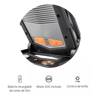 Foto 4 | Lámpara de Trabajo Recargable Wagan Tech
