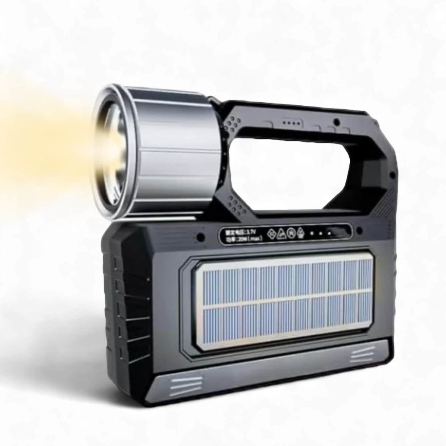 Lámpara Solar Multifunción para Camping y Emergencias $249