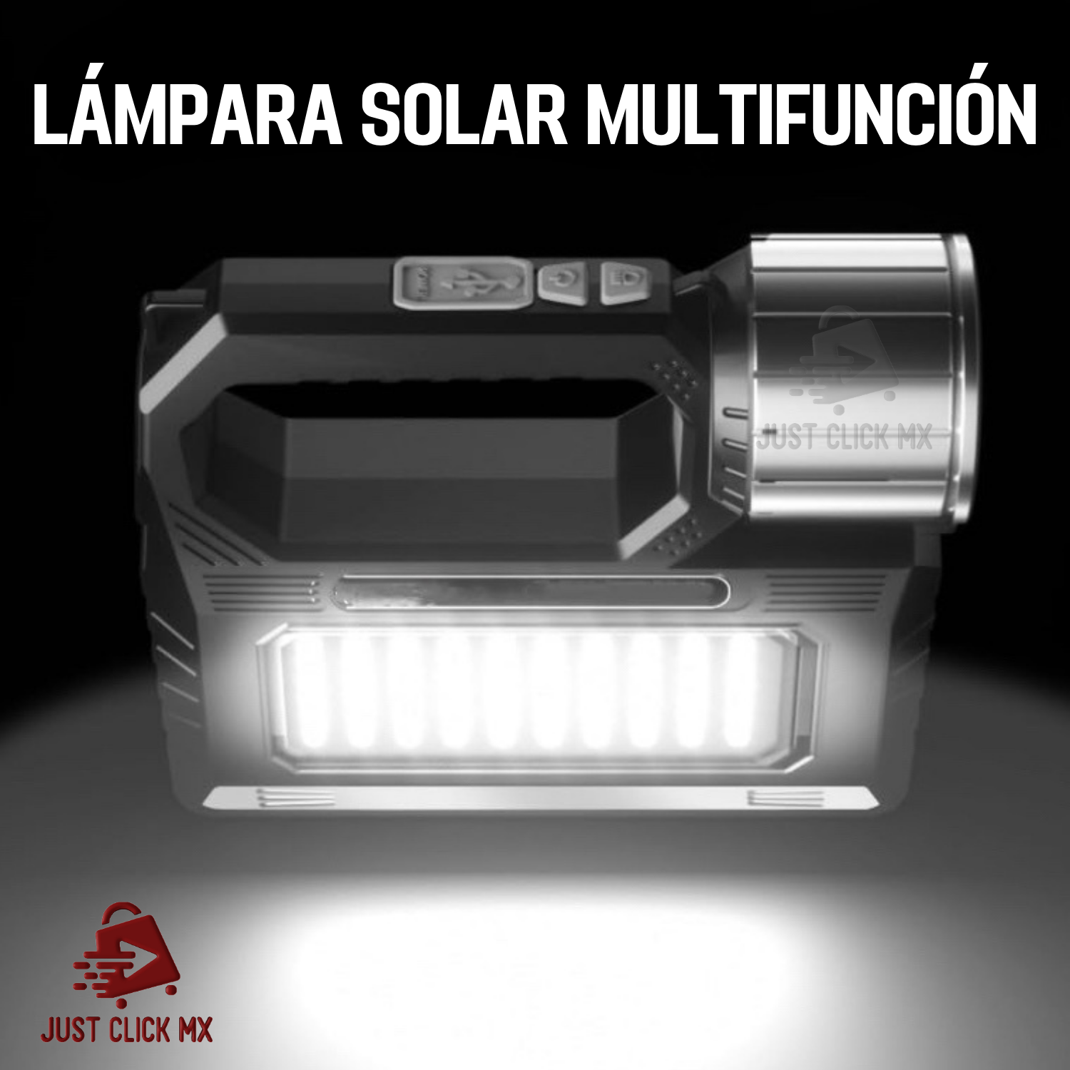 Foto 3 pulgar | Lámpara Solar Multifunción para Camping y Emergencias