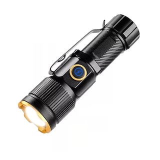 Foto 1 | Lámpara Led Recargable Mini Linterna Potente Con Imán 5modos Eo Safe Imports Esi-15523 Negro