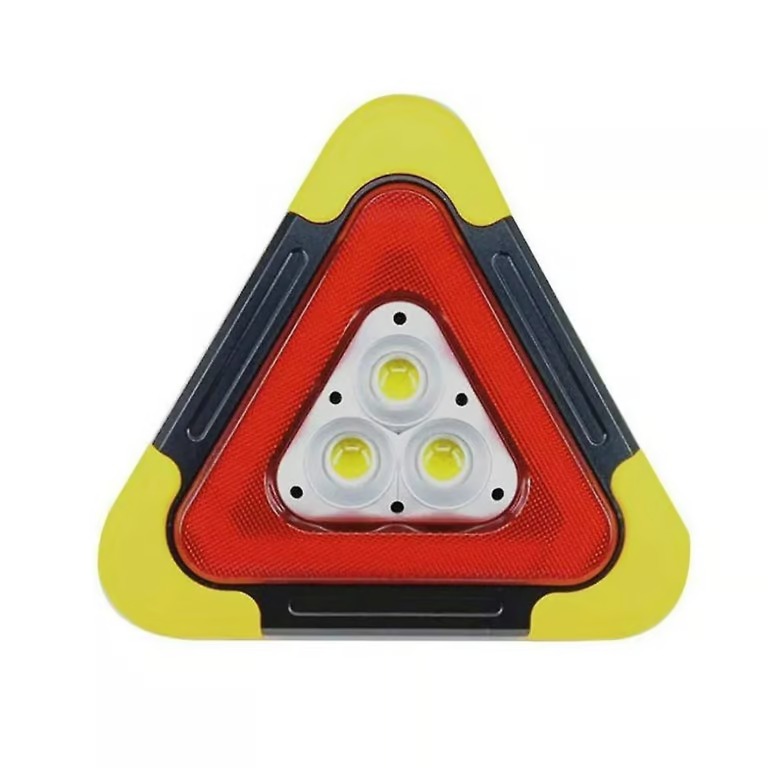 Foto 2 pulgar | Lámpara de Advertencia de Emergencia Triangular Led Recargable 5 Modos de Luz