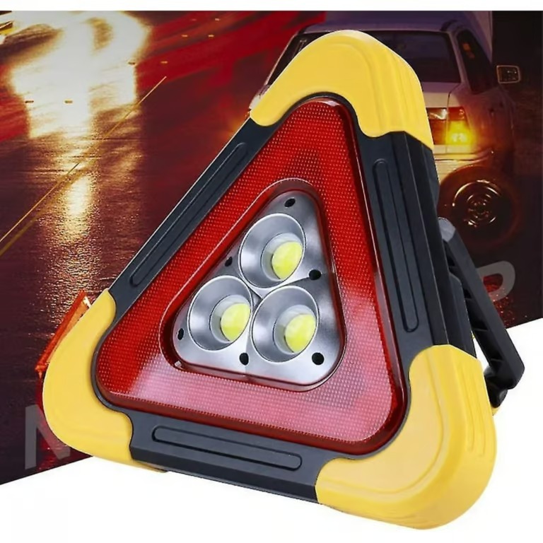 Foto 3 pulgar | Lámpara de Advertencia de Emergencia Triangular Led Recargable 5 Modos de Luz