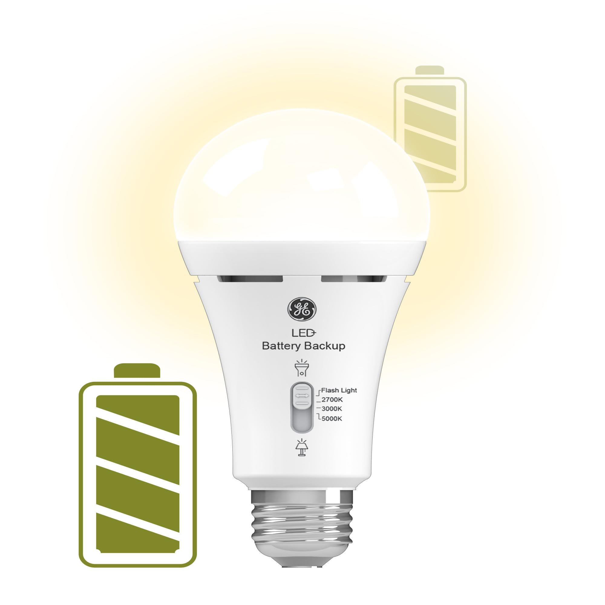 Foto 6 pulgar | Bombillas Led Ge Led+ Con Batería De Respaldo A21 (paquete De 2) - Venta Internacional.