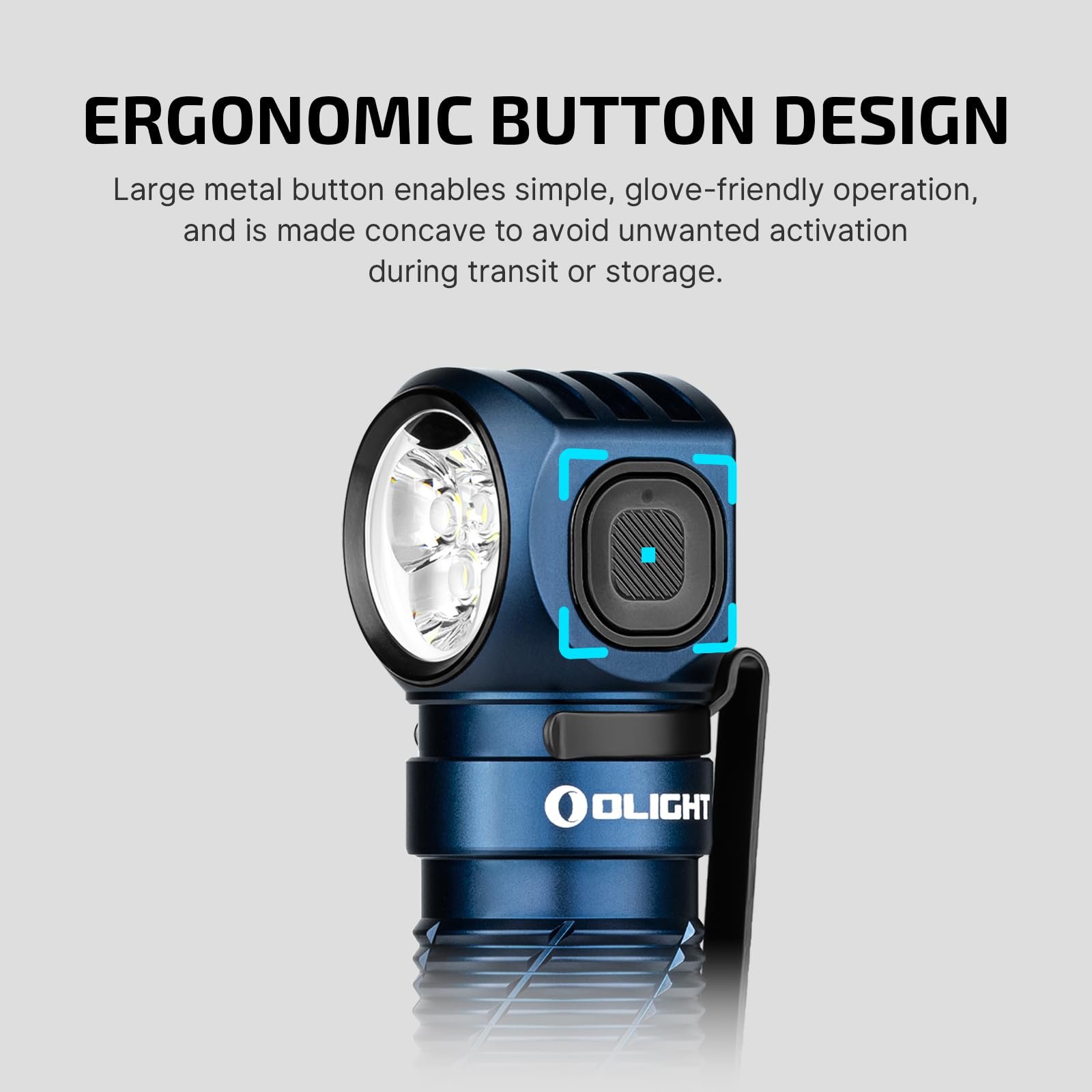 Foto 8 pulgar | Linterna Frontal Olight Perun 3 Recargable 3000lm Azul - Venta Internacional.
