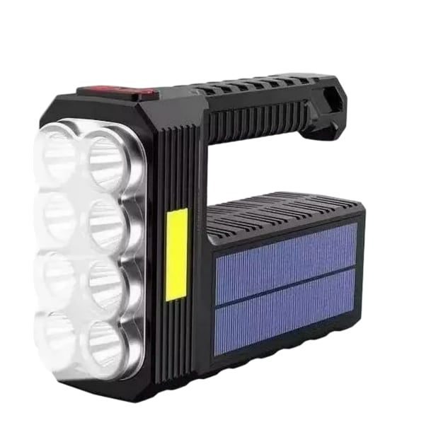 Xtellar Linterna Led Táctica Solar Recargable: Impermeable Y A Prueba De Caídas. $599