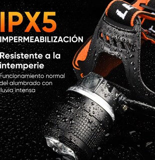 Foto 4 | Xtellar Lámpara Multifuncional Led De Cabeza Para Excursionistas Y Mineros Tácticos