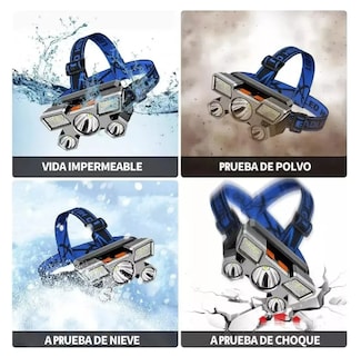 Foto 3 | Xtellar Twin Pack Lámparas Led Recargables De Alta Duración Con Usb Y Resistencia Al Agua