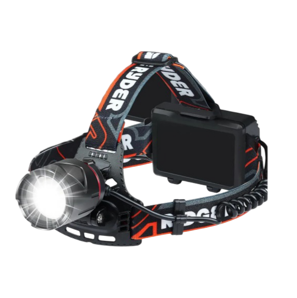 Foto 2 pulgar | Linterna Frontal Xtellar Recargable, Ajustable, Con Zoom Y Luz Trasera Para Exploradores Y Actividades Nocturnas