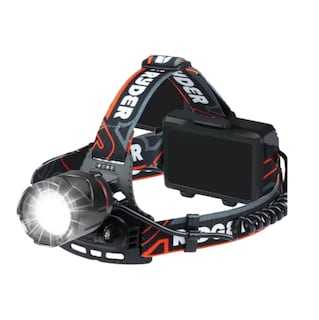 Foto 1 | Linterna Frontal Xtellar Recargable, Ajustable, Con Zoom Y Luz Trasera Para Exploradores Y Actividades Nocturnas