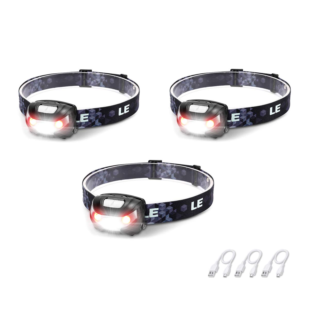 Foto 2 pulgar | Faros Delanteros Ever Lepro Recargables, 3 Paquetes De 150 Lm - Venta Internacional.