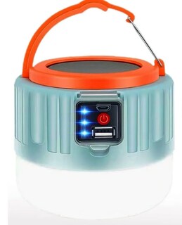 Foto 1 | Lámpara Xtellar Recargable Con Energía Solar Y Usb, Potente Linterna Led Para Acampadas Y Aventuras Al Aire Libre