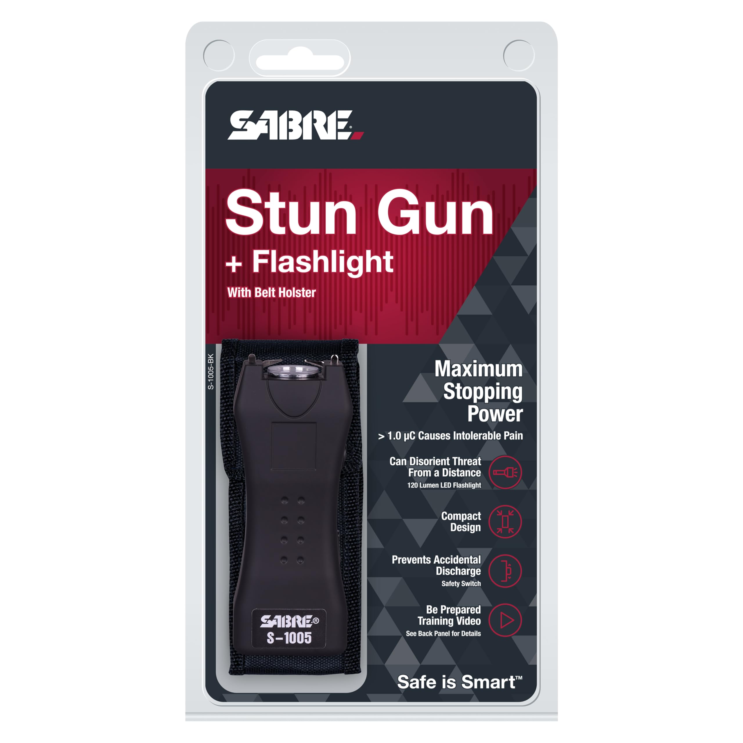 Foto 6 pulgar | Linterna Paralizante Sabre Compact de 1.6 mc con Led- Venta Internacional