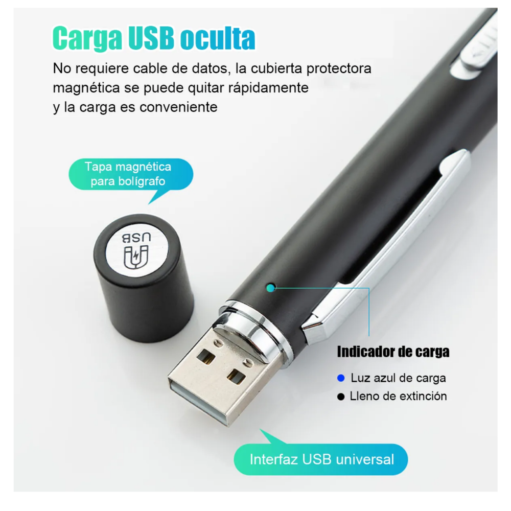 Foto 4 pulgar | Lámparas Led Diagnóstico Recargables Para Medico Lab.g   Negro Y Plata