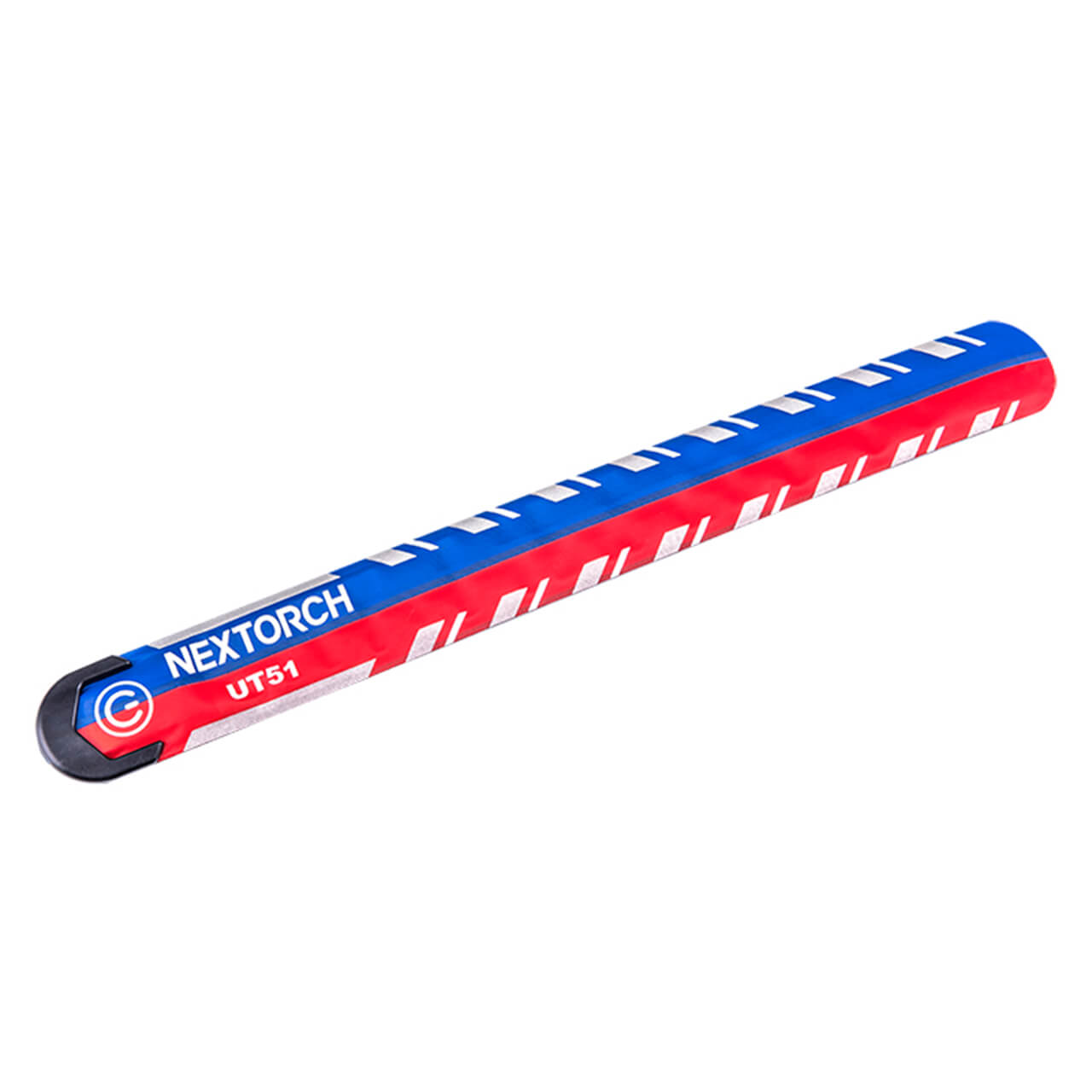 Brazalete De Señalización Nextorch De Luz Led Intermitente, Cable Usb Tipo C, Rojo-azul