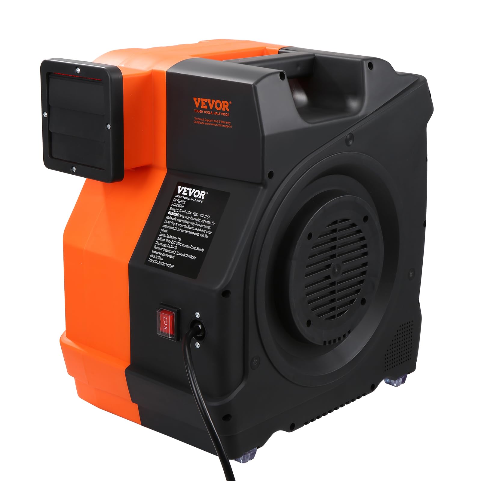 Soplador Inflable Vevor 1100w 1.5 Y 1.7 Hp Para Bounce House - Venta Internacional. $3,709