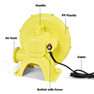 Foto 6 | Soplador Bounce House Costway 480 W 0.64 Hp Para Castillo Inflable - Venta Internacional.