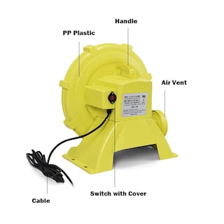 Foto 6 | Soplador Bounce House Costway 950 W 1,25 Hp Para Castillo Inflable - Venta Internacional.