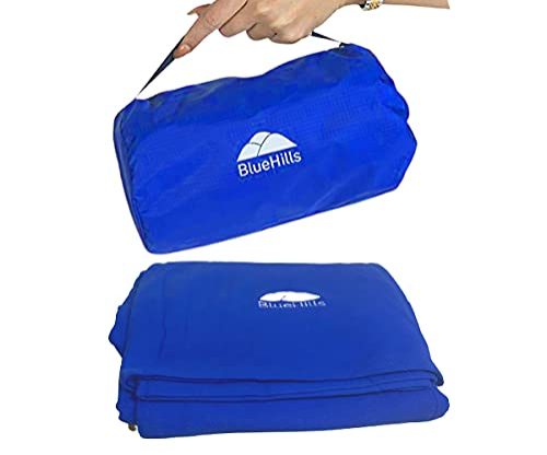 Venta Internacional-Manta de Viaje Bluehills color Azul con Bolsa