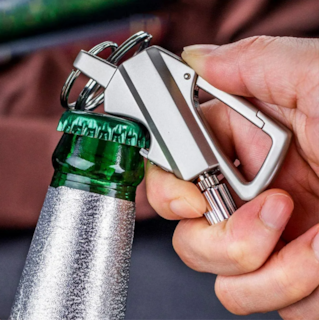 Foto 3 | Xtellar Llavero Premium Multiuso: Encendedor Recargable Y Abrebotellas