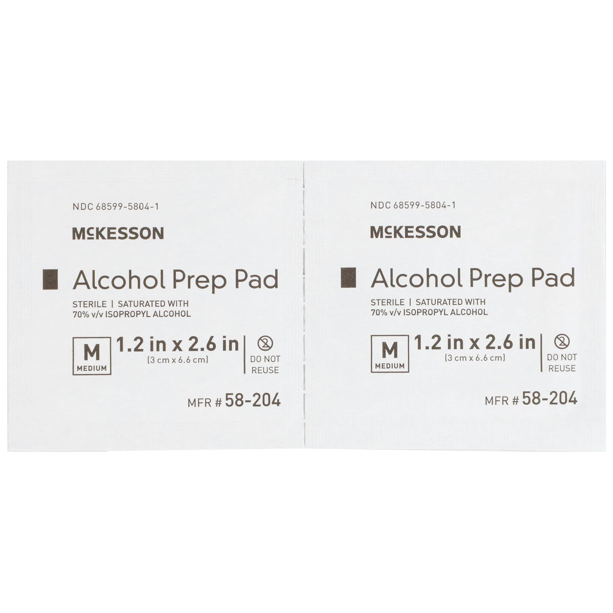 Foto 4 pulgar | Almohadillas Para Preparación De Alcohol Mckesson, Estériles, Paquete Individual, 200 X 20 - Venta Internacional.