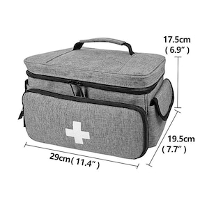 Foto 3 | Botiquín Primeros Auxilios Médicos Portátiles Eo Safe Imports Esi-15653 Gris