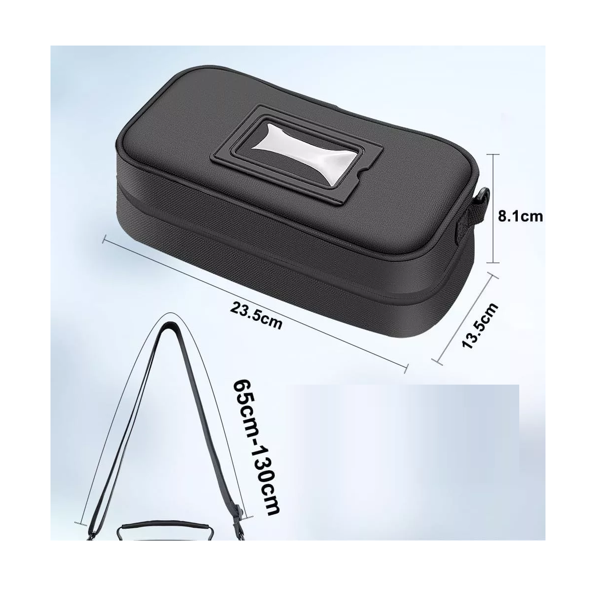 Foto 3 pulgar | Portatil Estuche Hielera Protector De Insulina Diabetes Eo Safe Imports Esi-16854 Negro