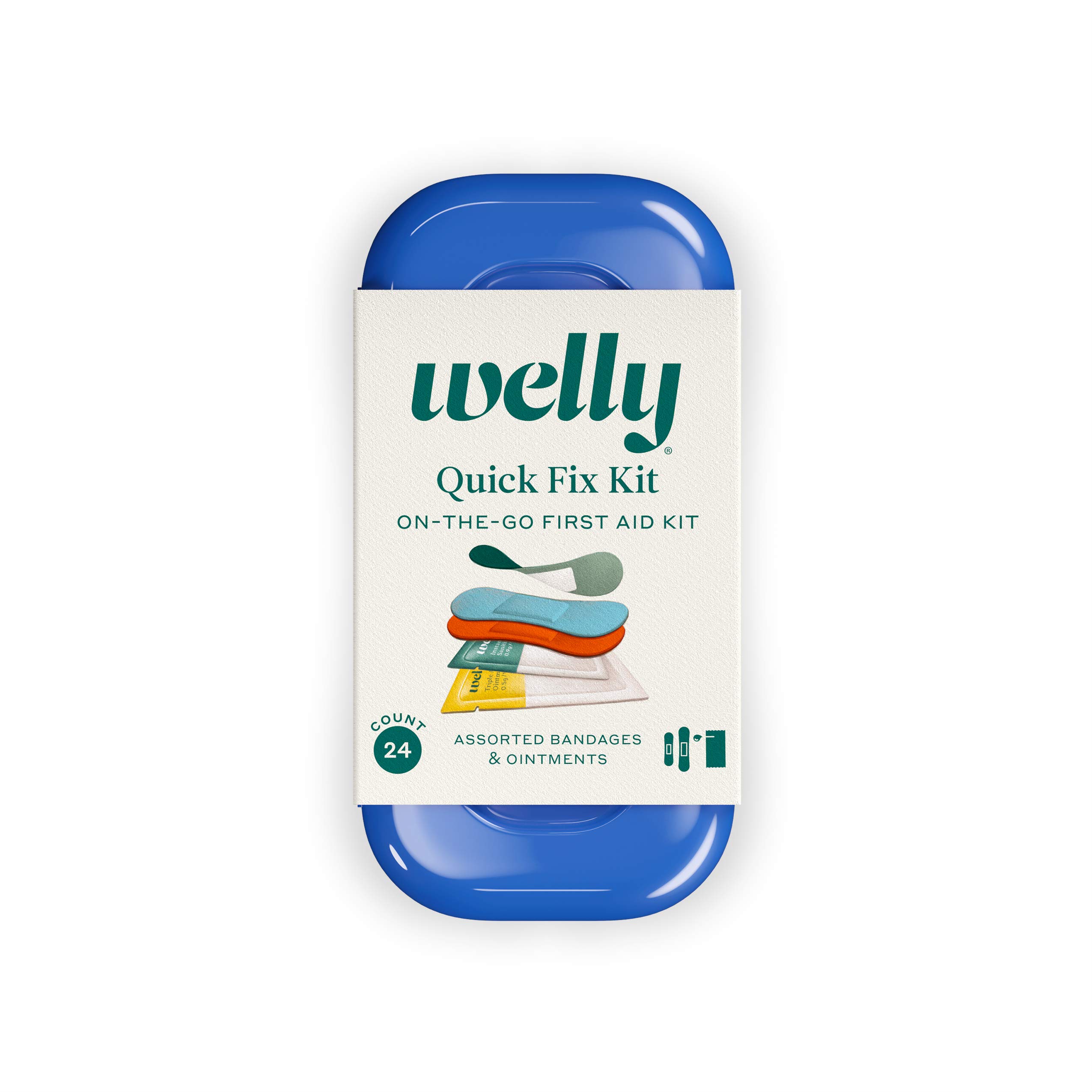 Foto 2 pulgar | Kit De Viaje De Primeros Auxilios, Kit Welly Quick Fix, 24 Piezas - Venta Internacional.