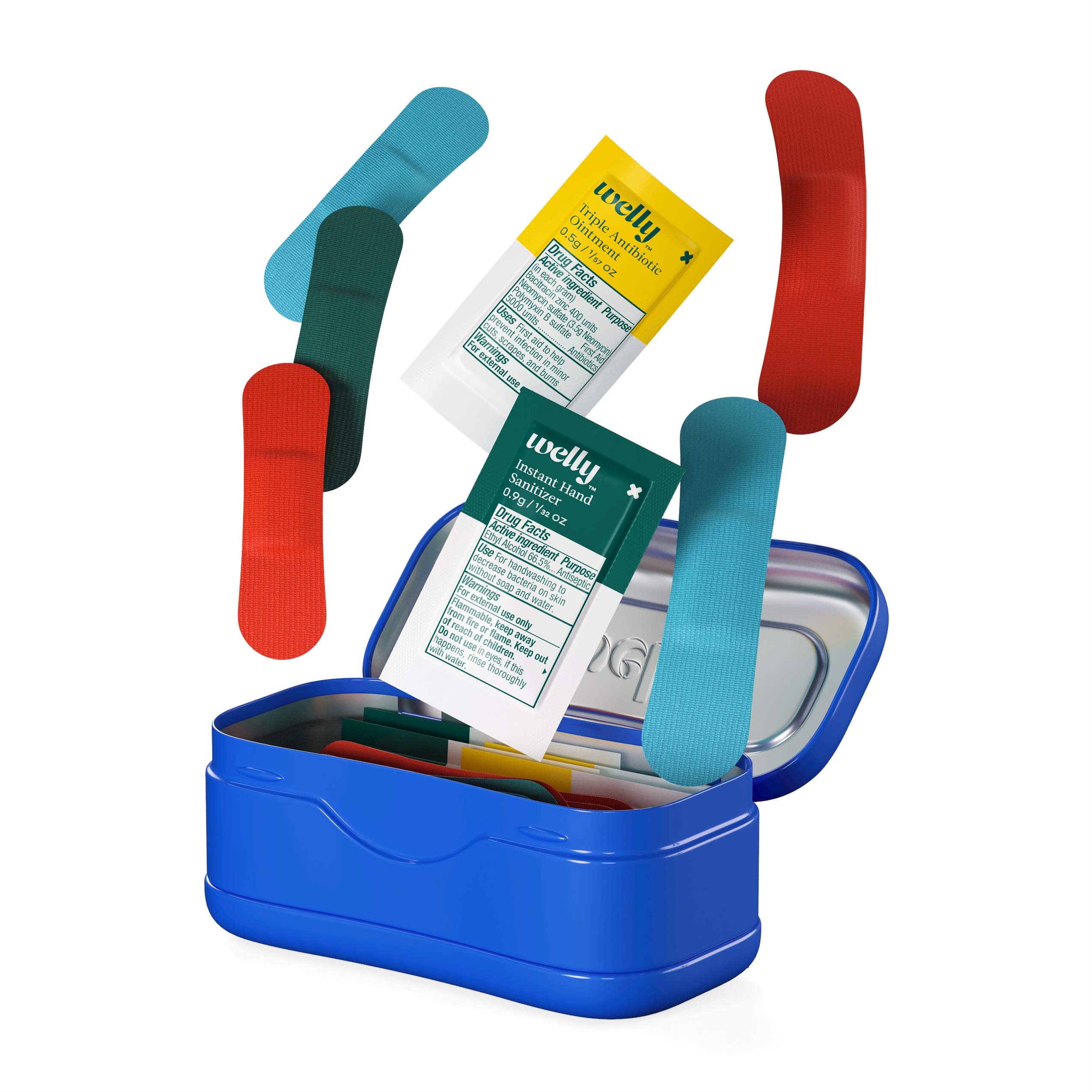 Foto 4 pulgar | Kit De Viaje De Primeros Auxilios, Kit Welly Quick Fix, 24 Piezas - Venta Internacional.