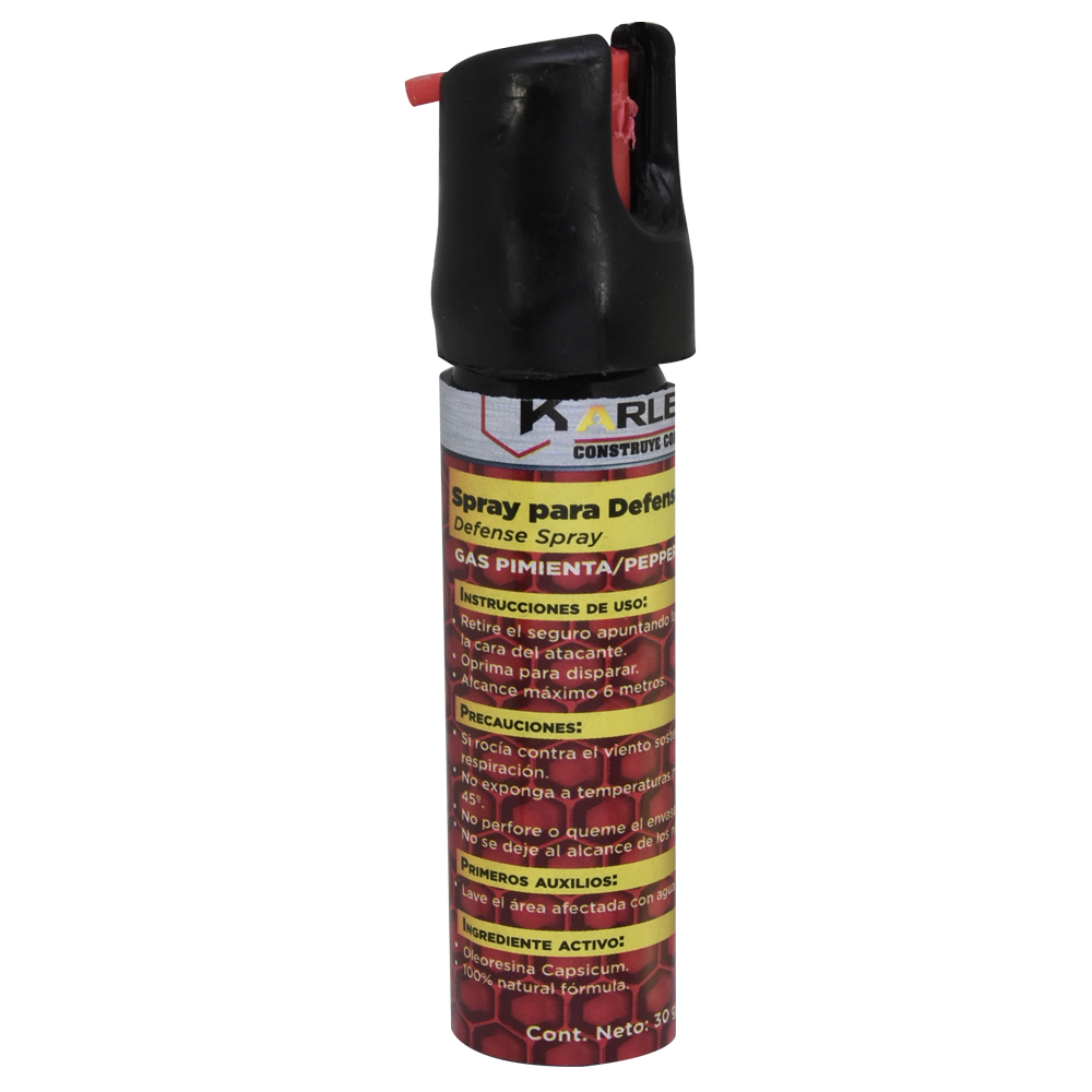 Spray de Chile Karlen 30 gr Tubo con Activador de 2 Pasos