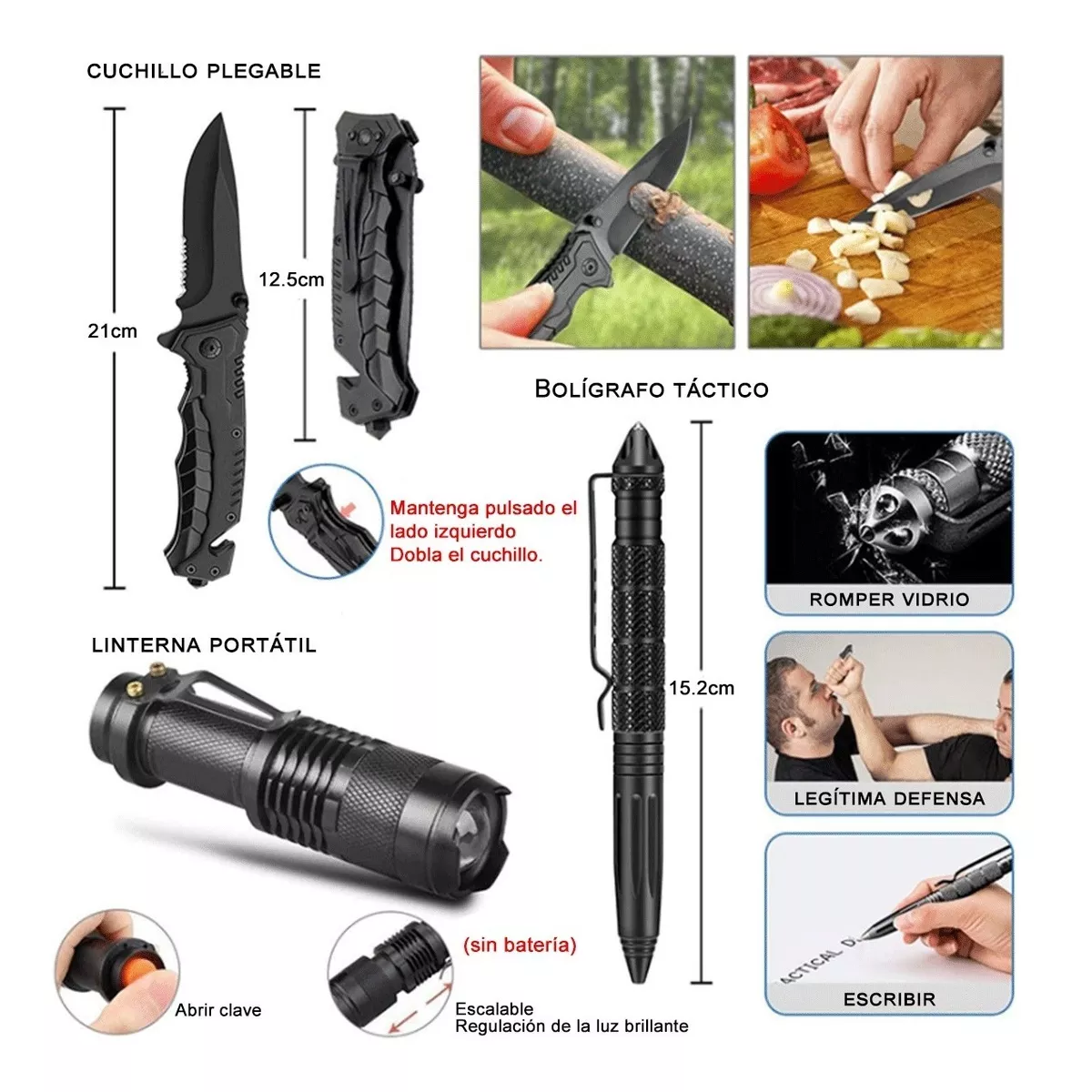 Foto 4 pulgar | Kit De Supervivencia Emergencia Portátil Para Camping Eo Safe Imports Esi-9210 Multicolor